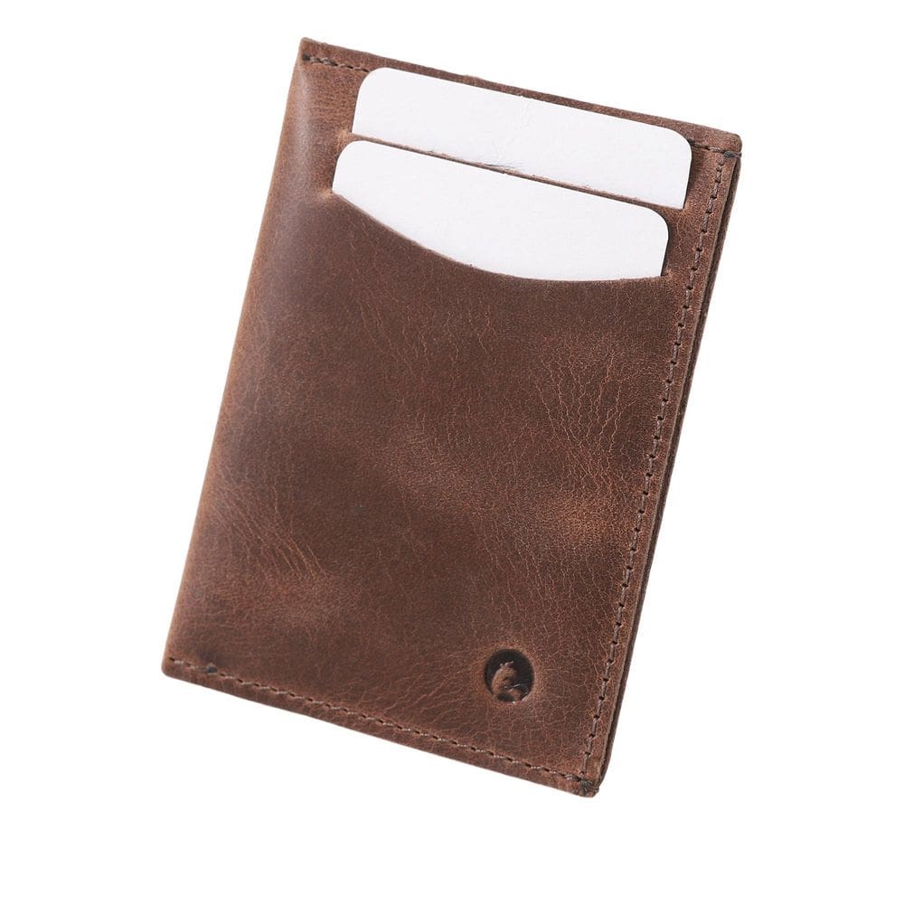 Carteira Masculina Couro Slim Cartão Recife Couro50