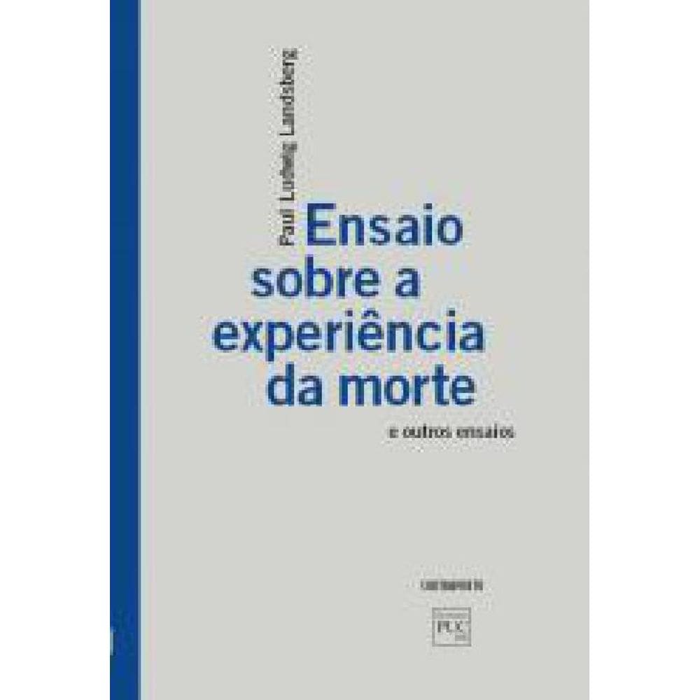 Livro Ensaio Sobre A Experiência Da Morte E Outros Ensaios