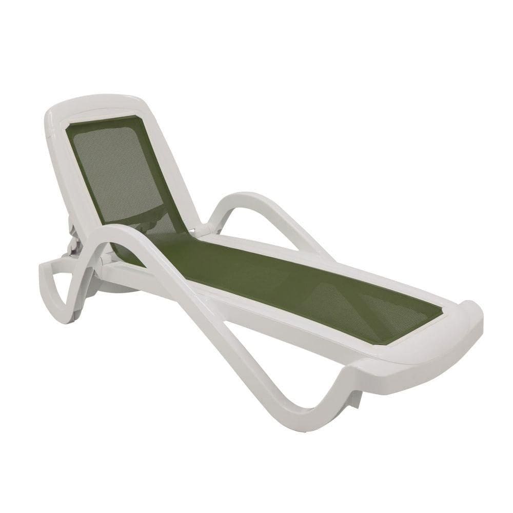 Espreguiçadeira Tramontina Cancún Em Polipropileno Verde Oliva