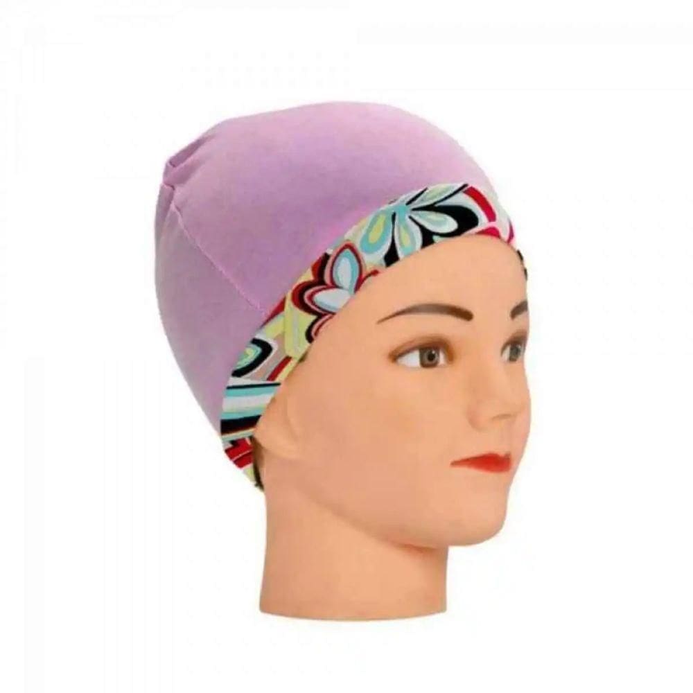 Touca Nero Estampada Com Barra Para Cabelo Santa Clara