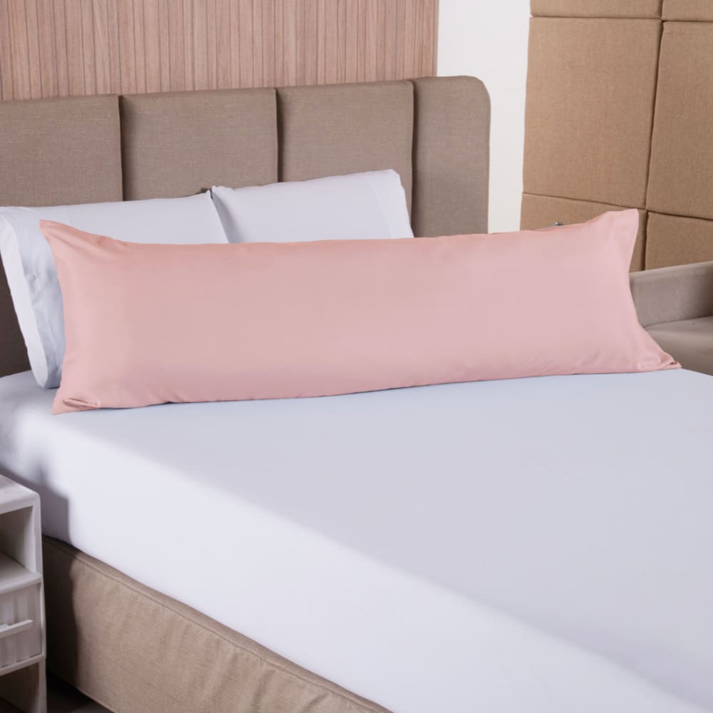 Fronha Capa Para Travesseiro Fofuxão Versatile Zíper Rosê