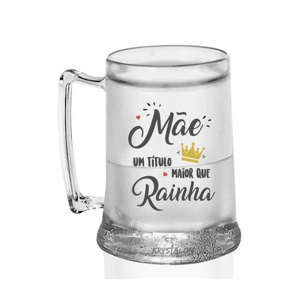 Caneca Gel Acrílico Para Dia Das Mães - Minha Rainha