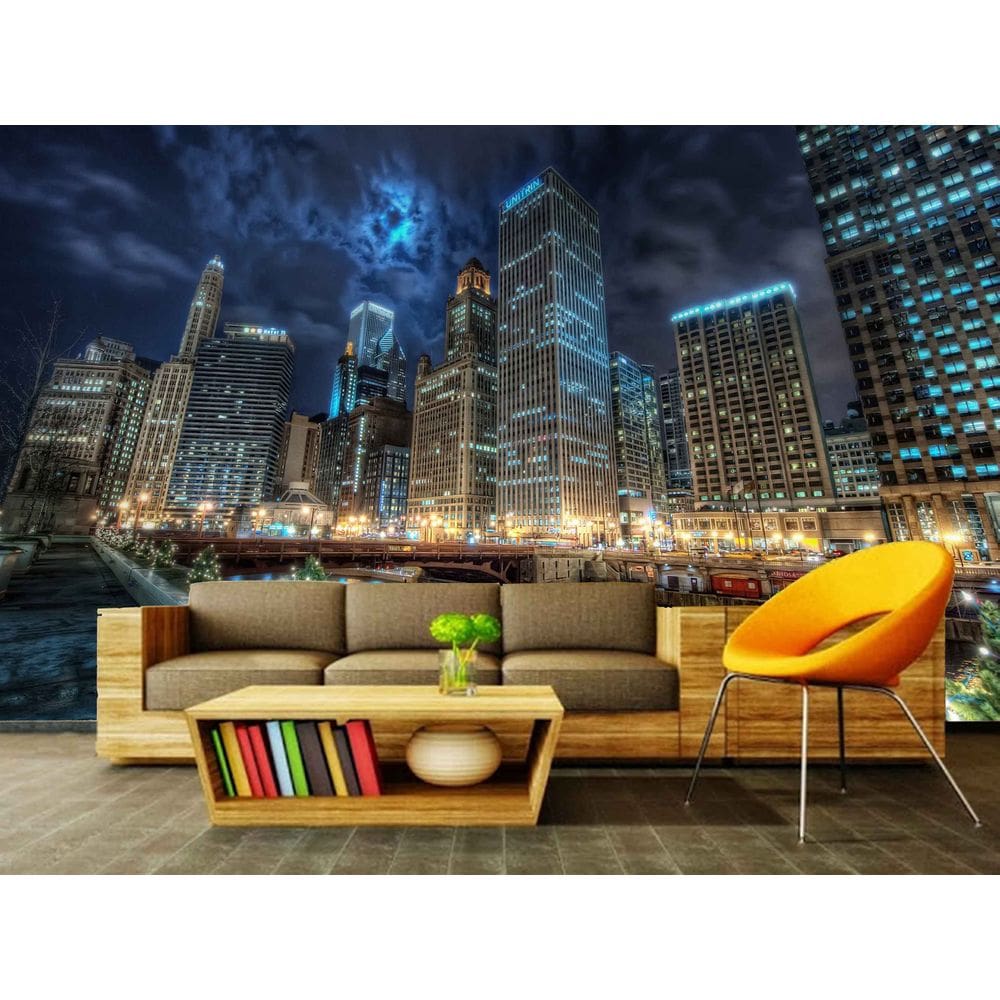 Papel de Parede Painel Fotográfico Cidade 65 - 2,40A X 3,10L