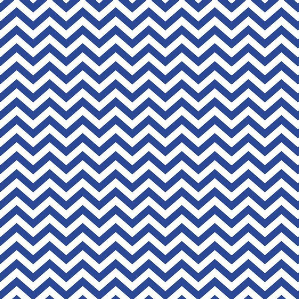 Papel Parede Chevron Azul Escuro E Branco Adesivo Decorativo