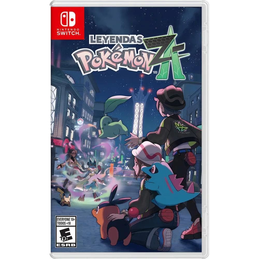 Pokémon Legends Z-A: Aventura Em Luminalia No Switch