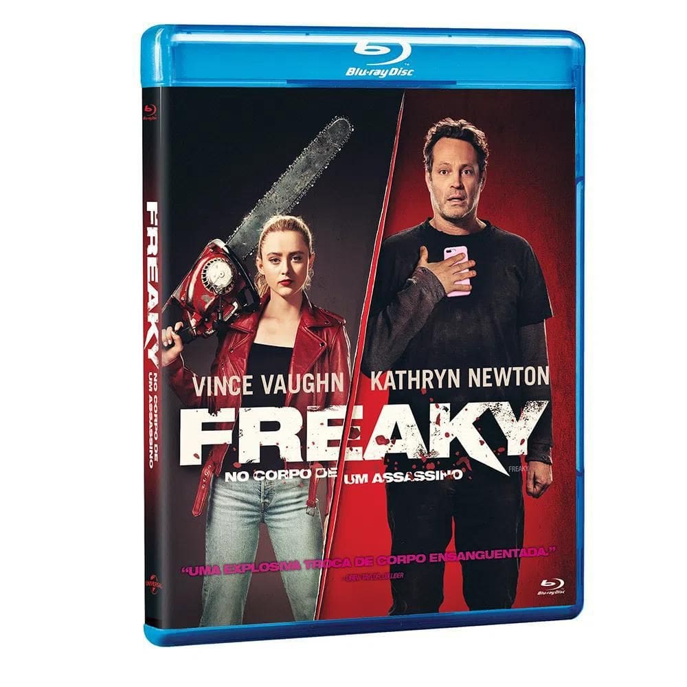 Blu-Ray Freaky: Troca de Corpo Assassina - Vince Vaughn 16+