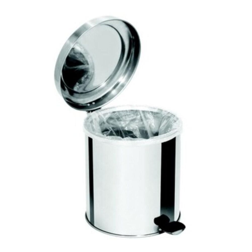 Lixeira Inox Com Pedal 12 Litros