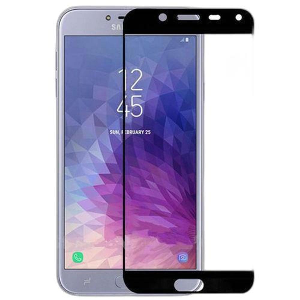 Película De Vidro 3D 4D 5D Para Galaxy J4 J400 - Cor Preta