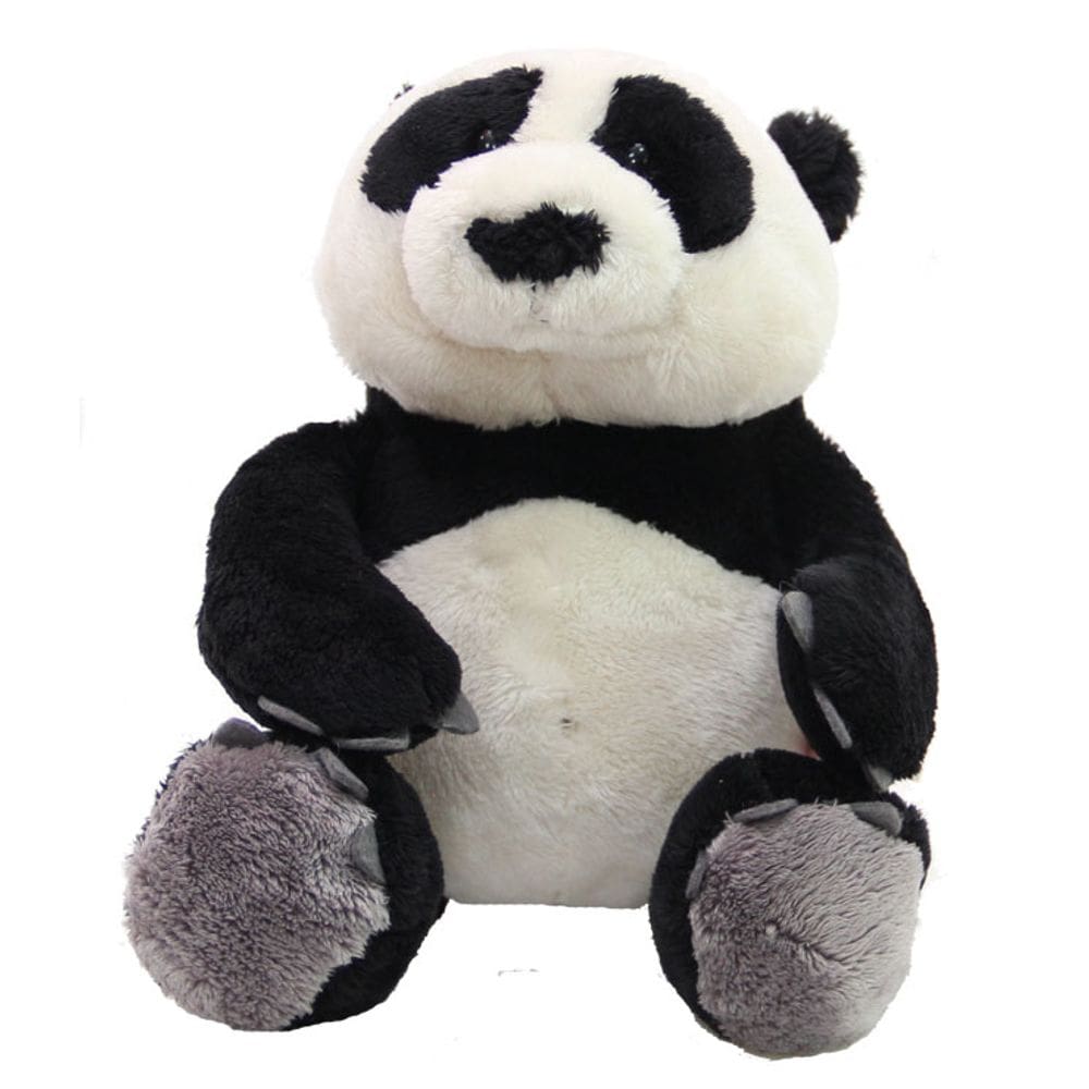 Urso panda 25cm de pelúcia antialergica - casa dos ursos