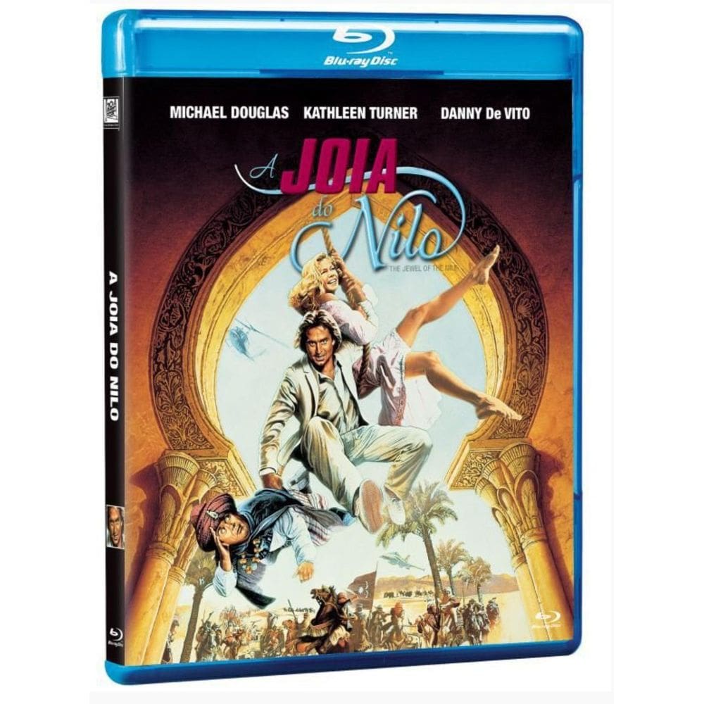 Blu-Ray A Jóia Do Nilo - Michael Douglas - Kathleen Turner