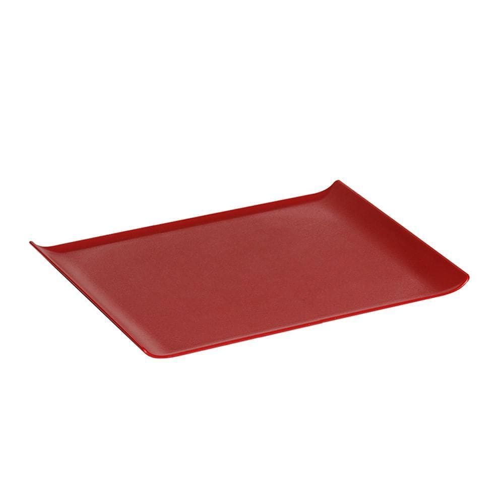 Bandeja Servir Vemplast 30X45 Cook Vermelho