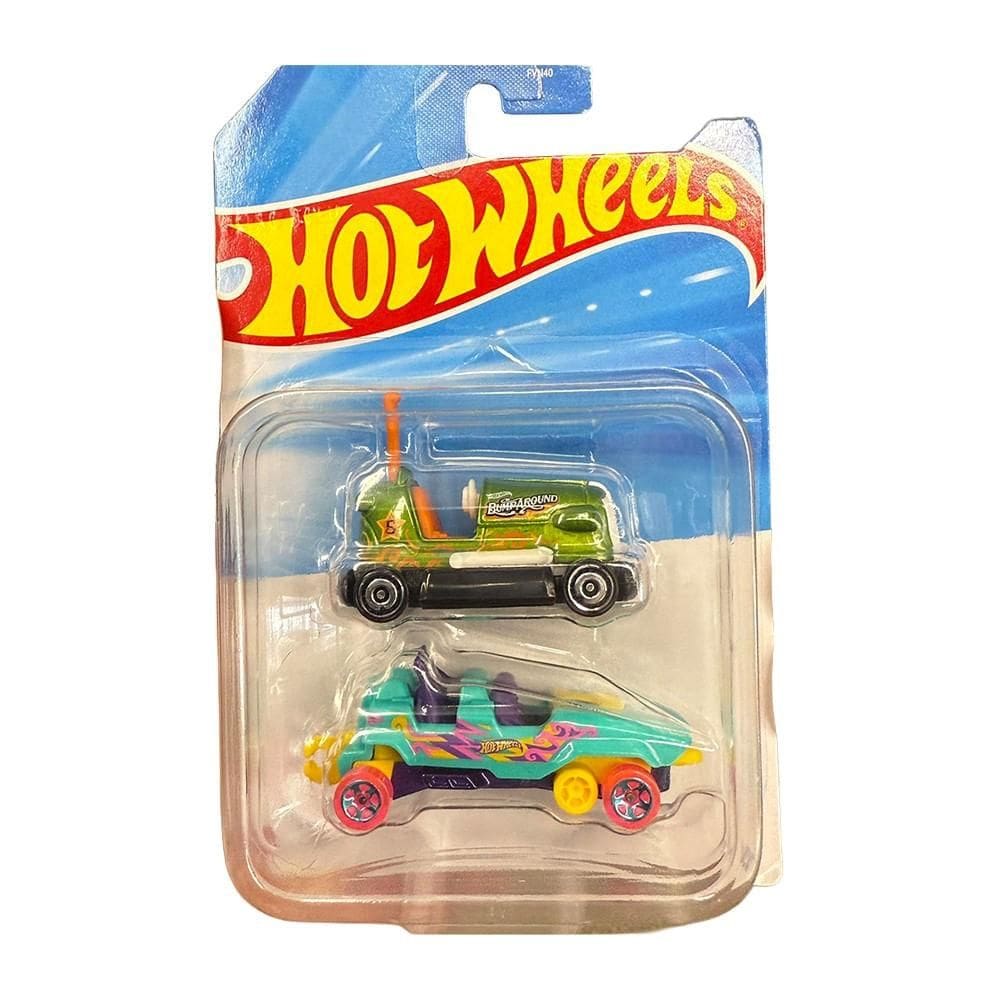 Hot Wheels Pacote 2 Bump Around e Loopster - Mattel