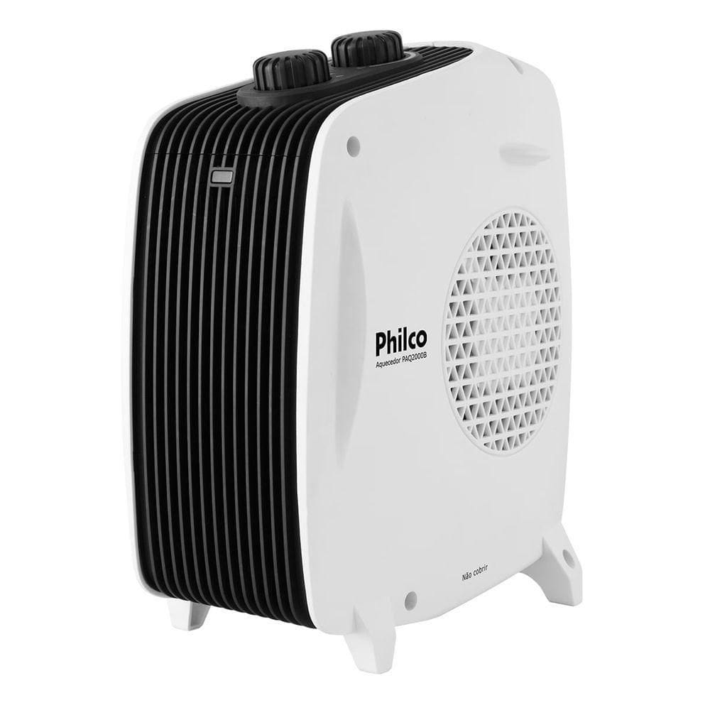 Aquecedor Philco 2 Em 1 Com 3 Níveis De Potência PAQ2000B 110V