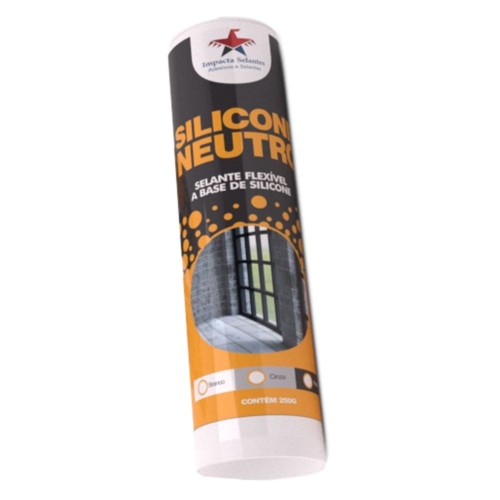 Silicone Neutro Adesivo Selante Base Silicone 250g