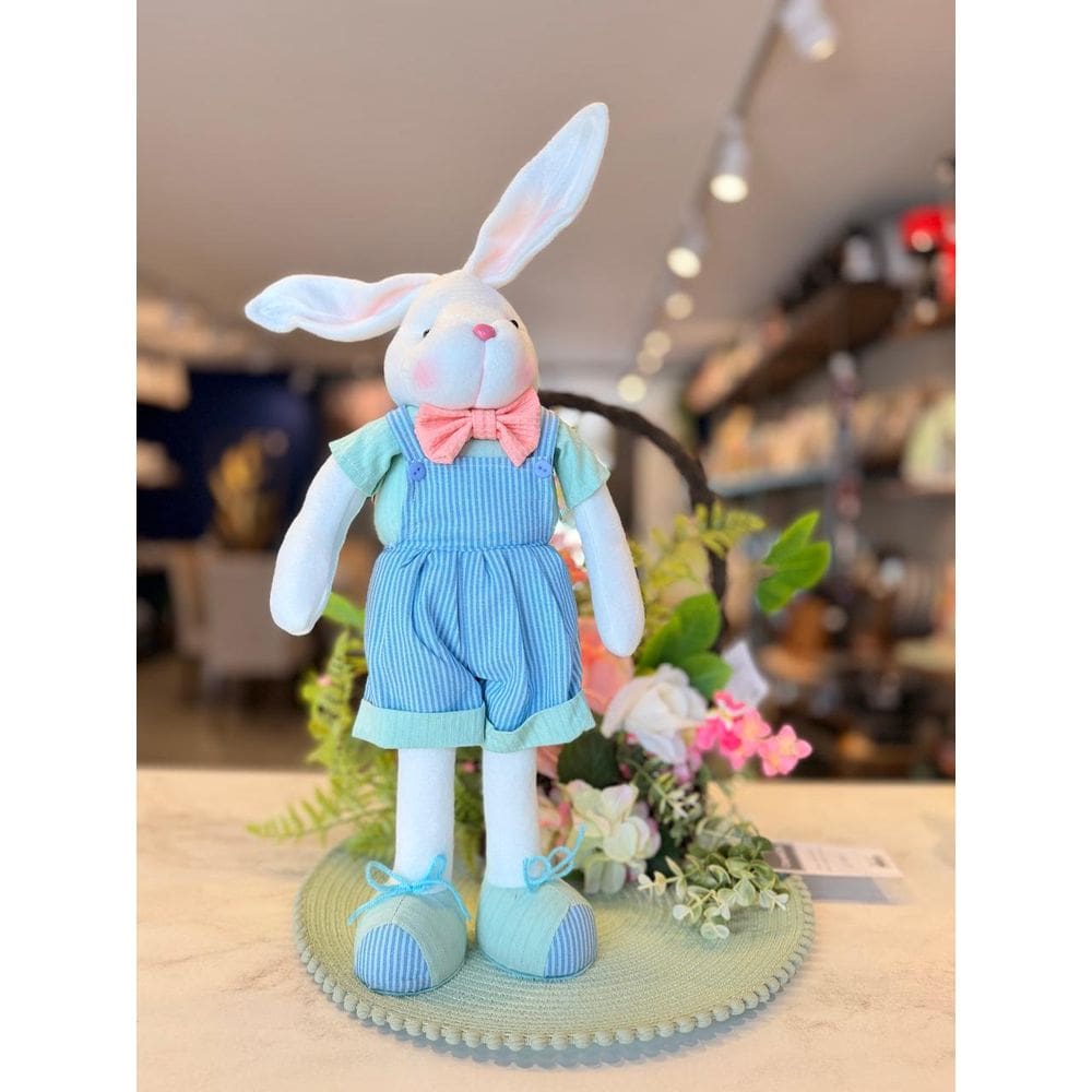 COELHO DEC FLORAL E LISTRAS SORT ROS/AZL 56cm (HAP SPR) C/1 UN