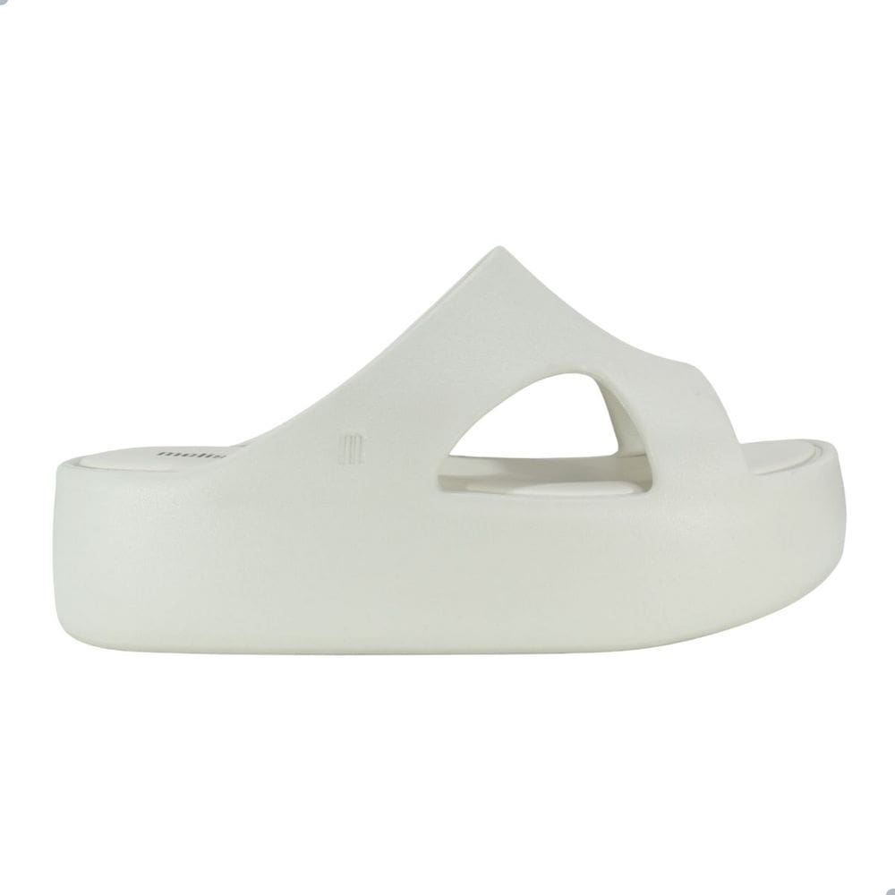 Tamanco Melissa Free Cut Out Platform Adulto Bege