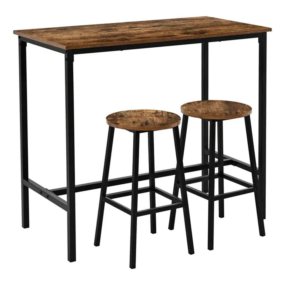 Conjunto De Jantar 3 Pecas Bar Wood Madeira - Istambul