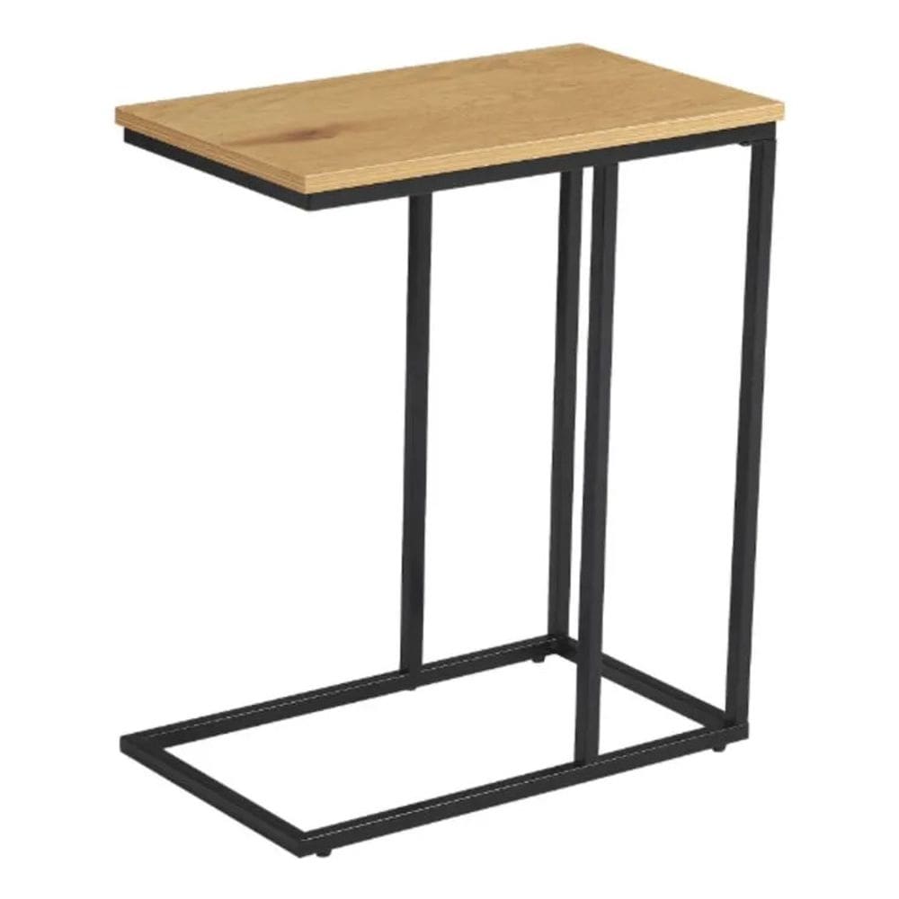 Mesa Lateral Retangular Apoio Reto Compact Madeira - Rio