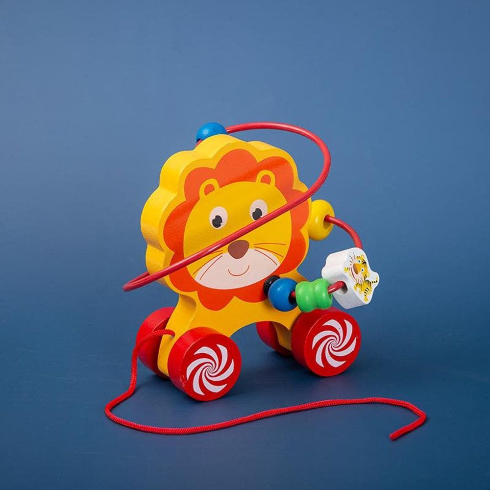 Brinquedo Interativo Monterssori Montanha Russa Leãozinho