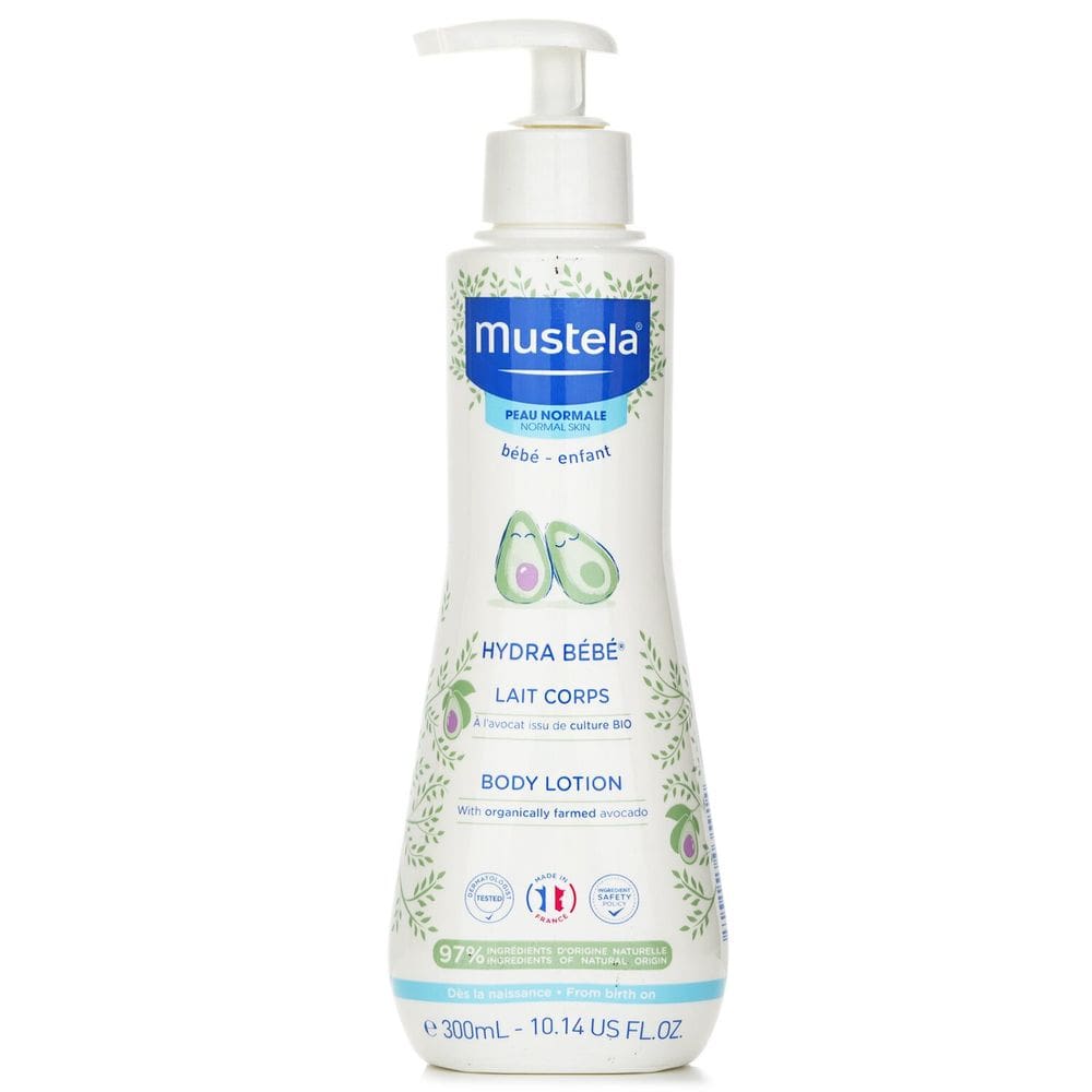 Loção Corporal Mustela Hydra-Bebe Abacate Orgânico 300mL
