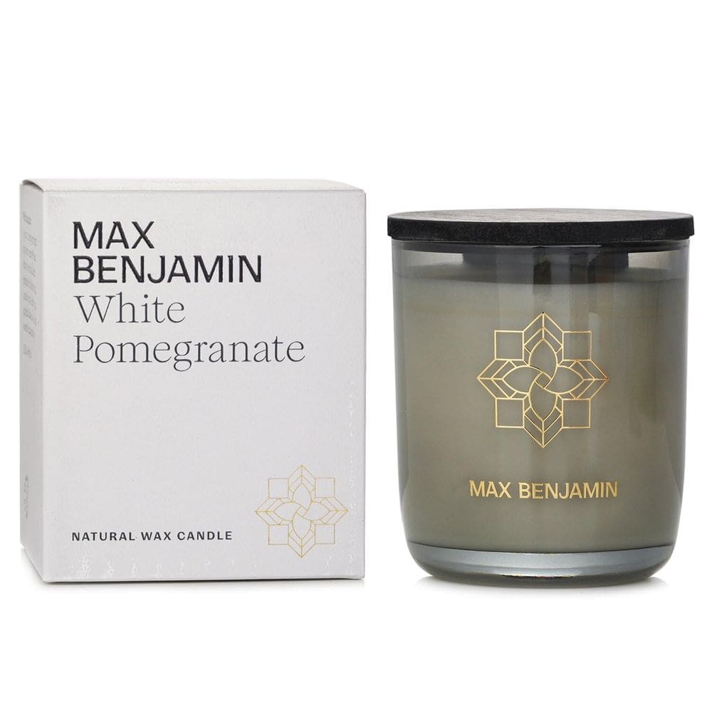 Vela Max Benjamin Romã Branca 210g Cera Natural