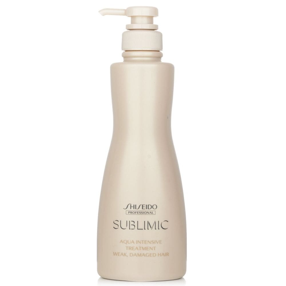 Tratamento Shiseido Sublimic Aqua Intensive 500mL para cabelos fracos