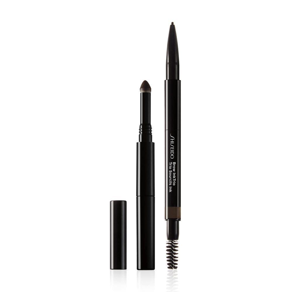 Lápis de sobrancelhas Shiseido Brow InkTrio 04 Ebony