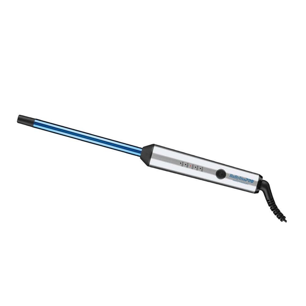 Varinha de ondulação BaBylissPro Nano Titanium de 0,5 cm para todos os tipos de cabelo