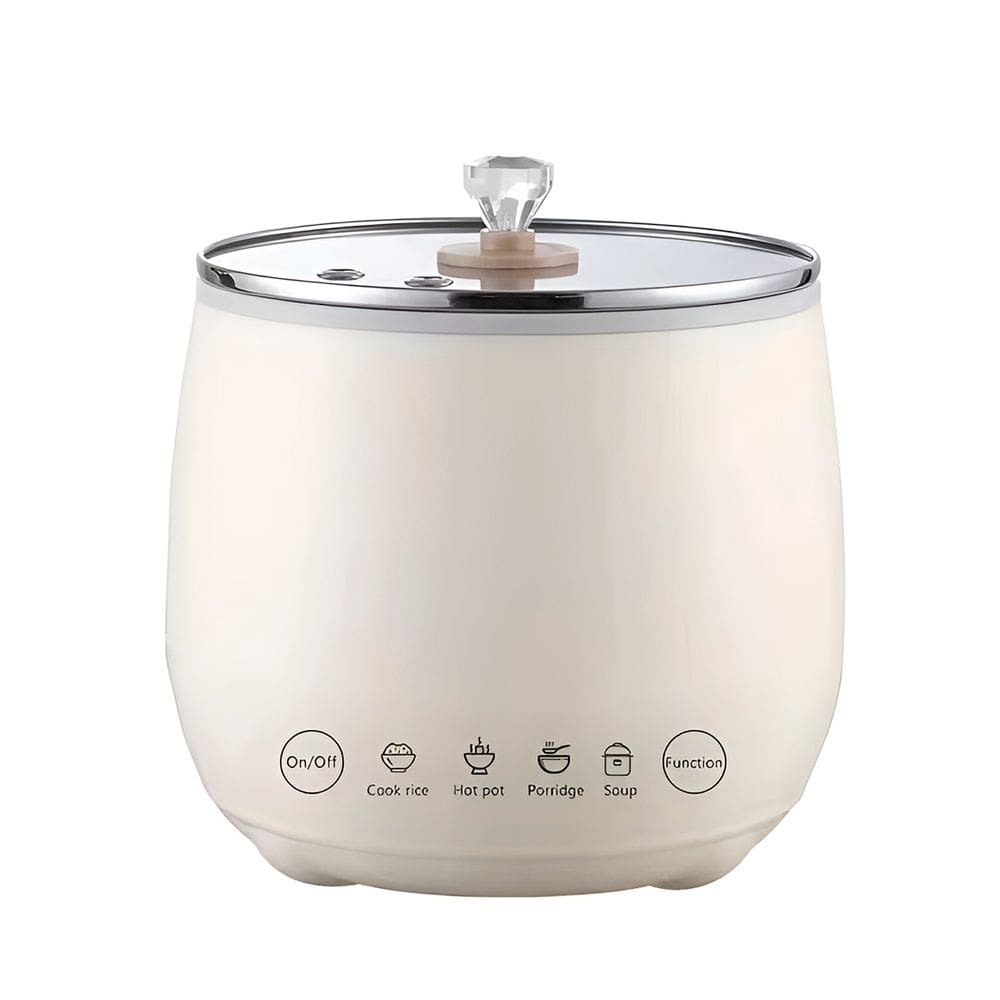 Mini Panela Elétrica Arroz Feijão Caldo Frango Cozido Carne Cozimento Antiaderente 220V
