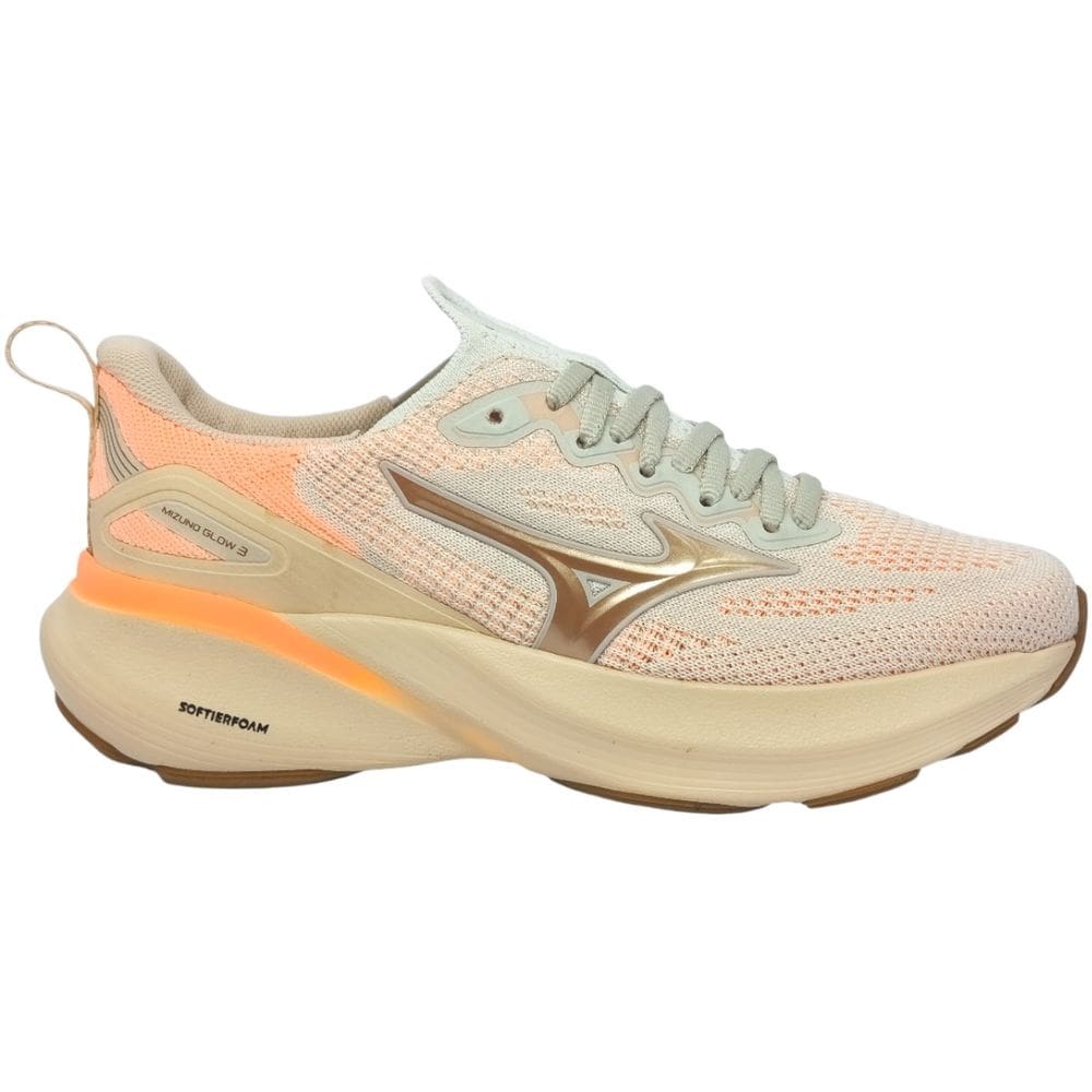 Tênis Feminino Esportivo Dia a Dia Corrida Caminhada Running Academia Treino Mizuno Glow 3