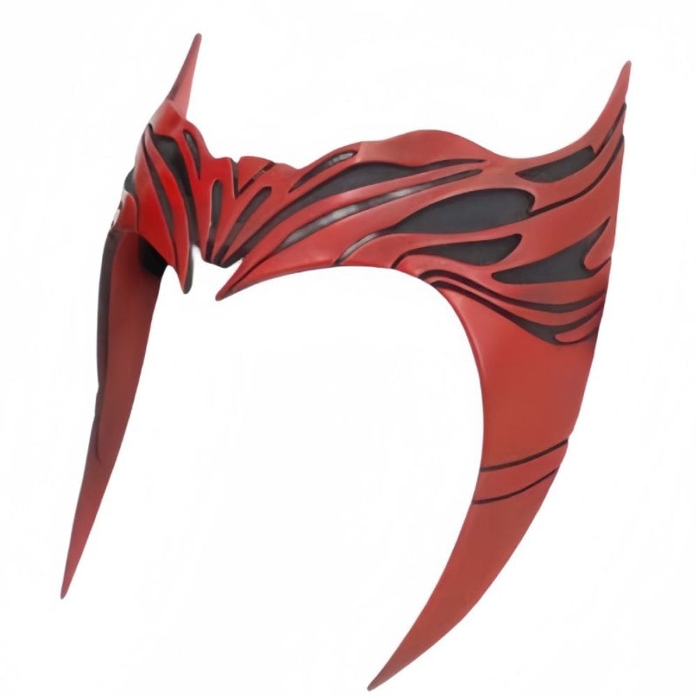 Máscara facial integral de resina WandaVision Scarlet Witch Cosplay