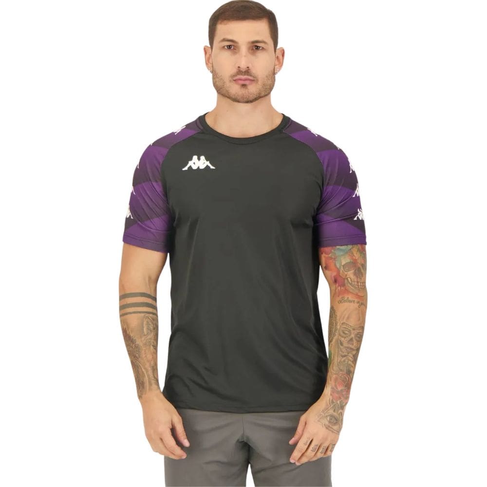Camiseta Kappa Raglany Masculina Treino Jogo