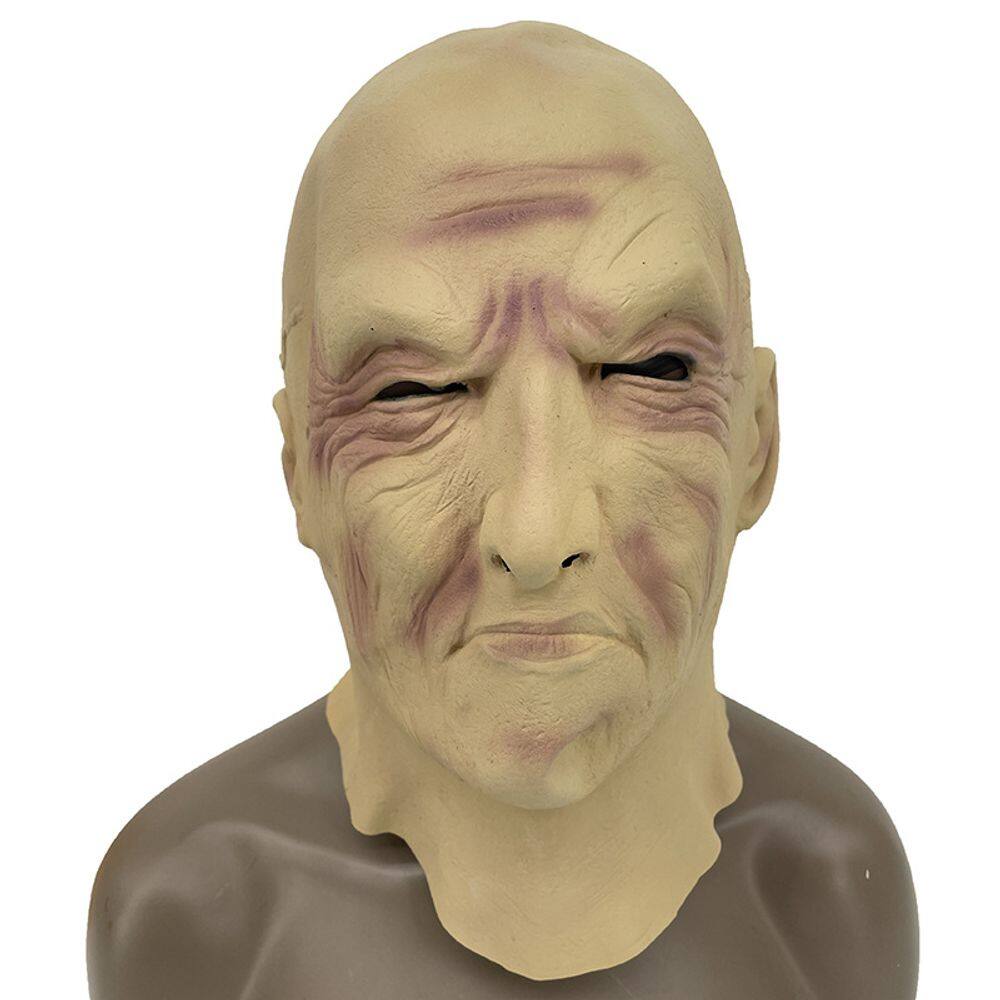 Mask Scary Old Man Scary Halloween, Cosplay e Festas à Fantasia