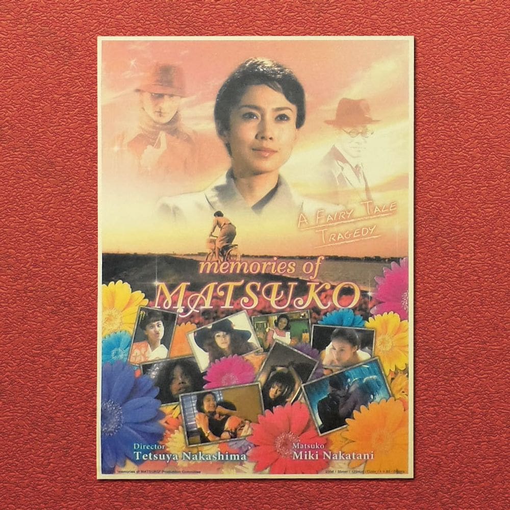 Pôster do filme Memórias de Matsuko Miki Nakatani 42x30cm