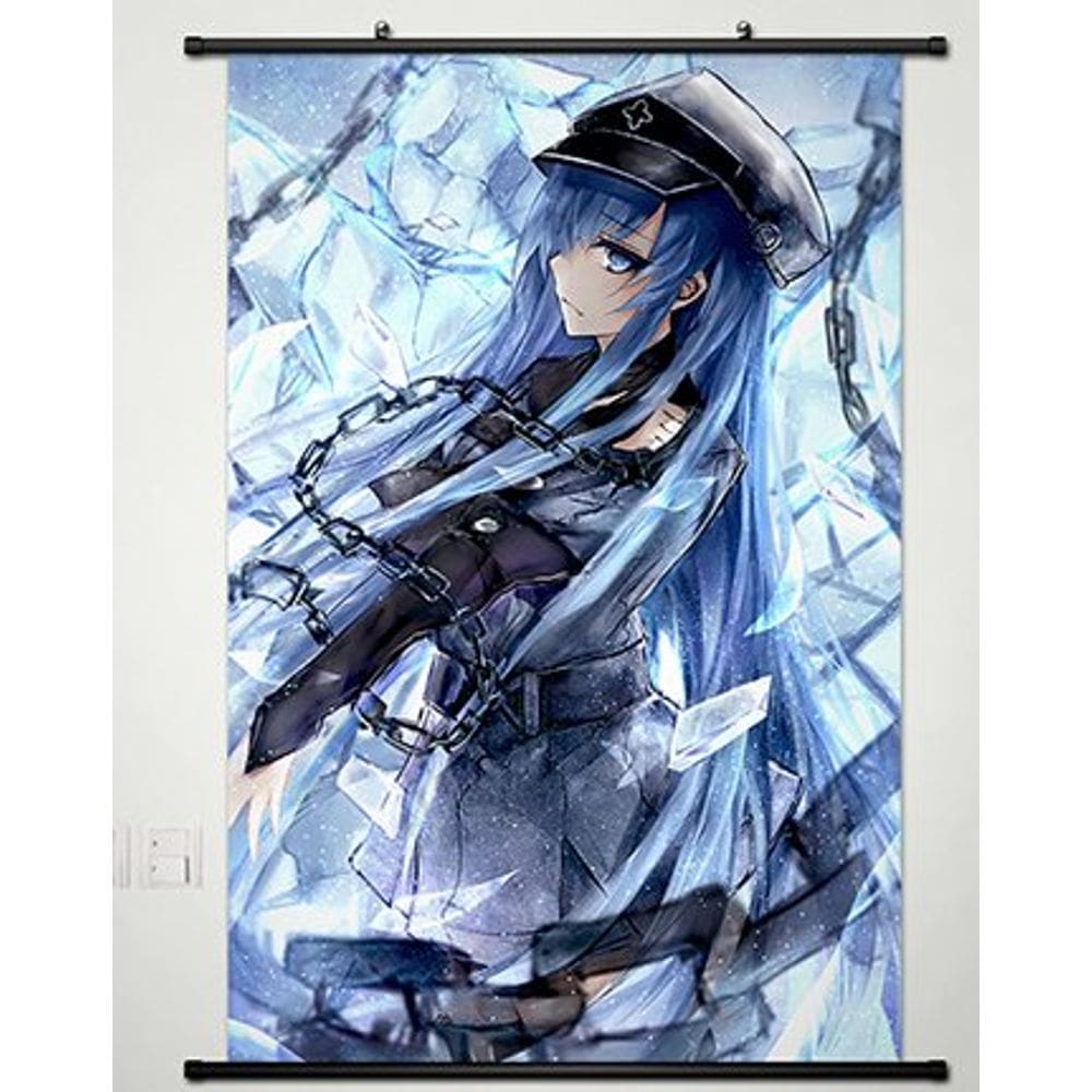 Banner de Parede Akame ga Kill Anime Esdeath 56x84 cm