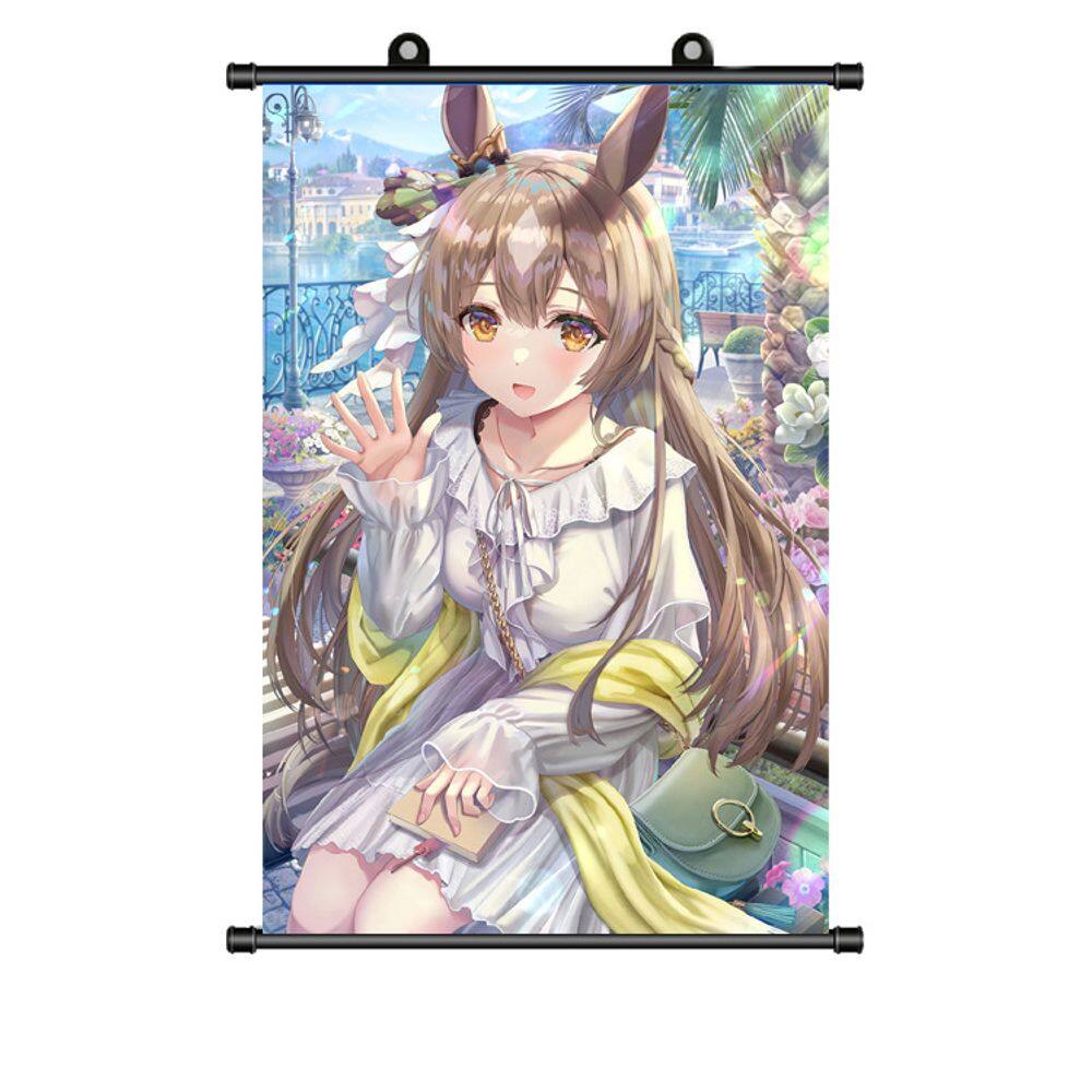 Imagem de arte de parede Uma Musume Tokai Teio Anime 40x60cm