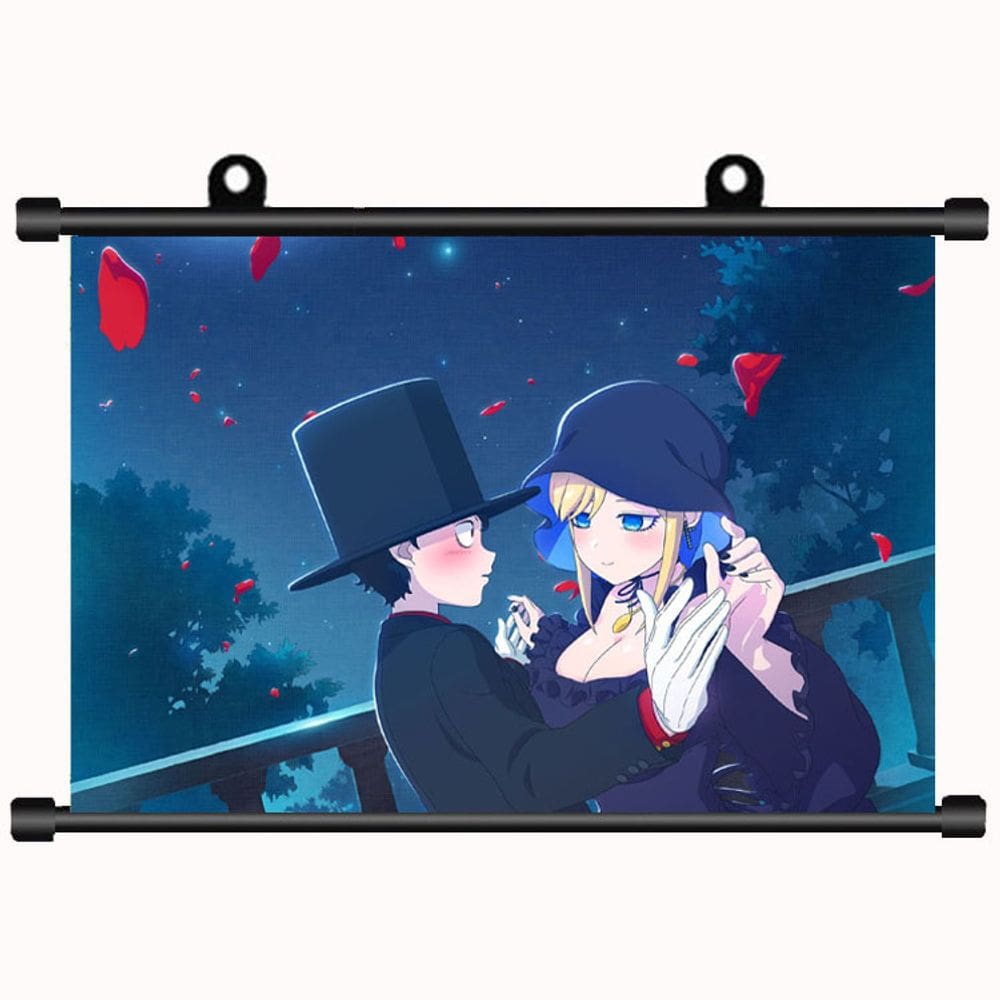 Quadro de arte de parede O duque da morte e sua empregada 40x60cm