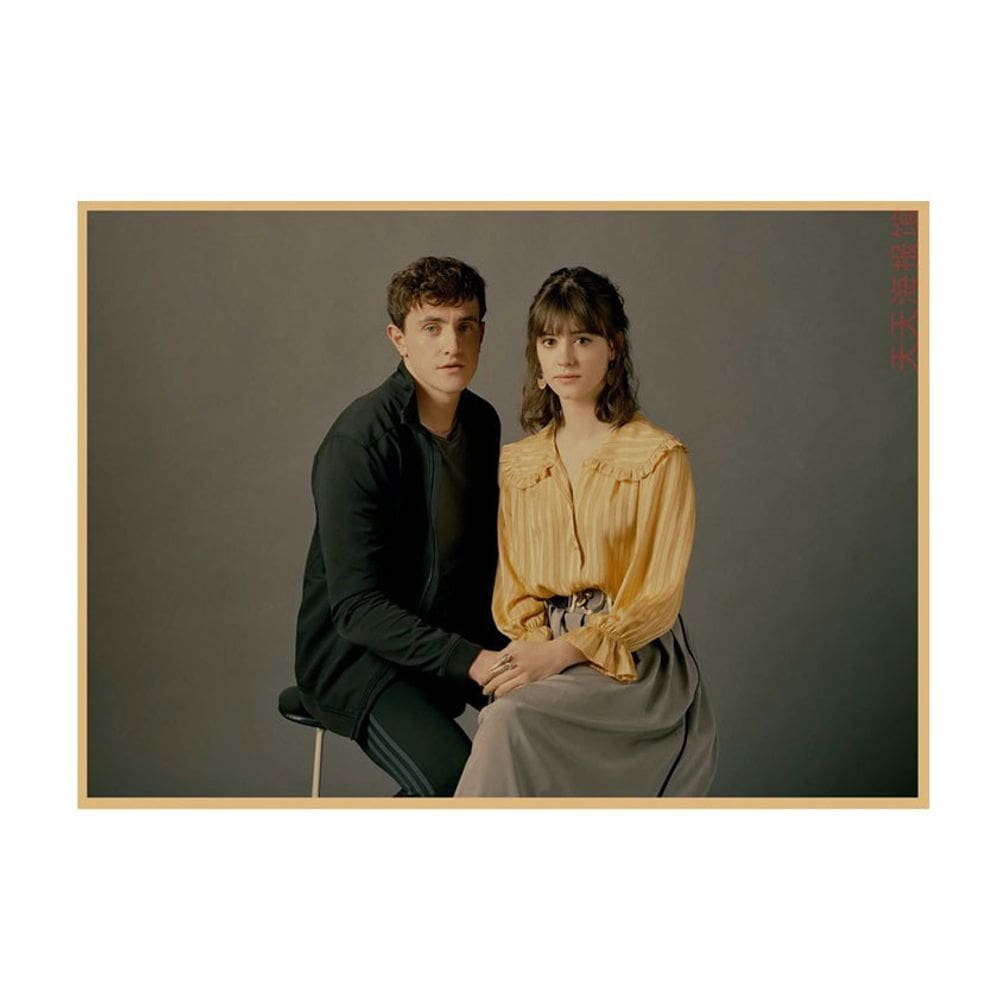 Pôster Pintando Pessoas Normais Pôster de filme vintage 29,7x42cm