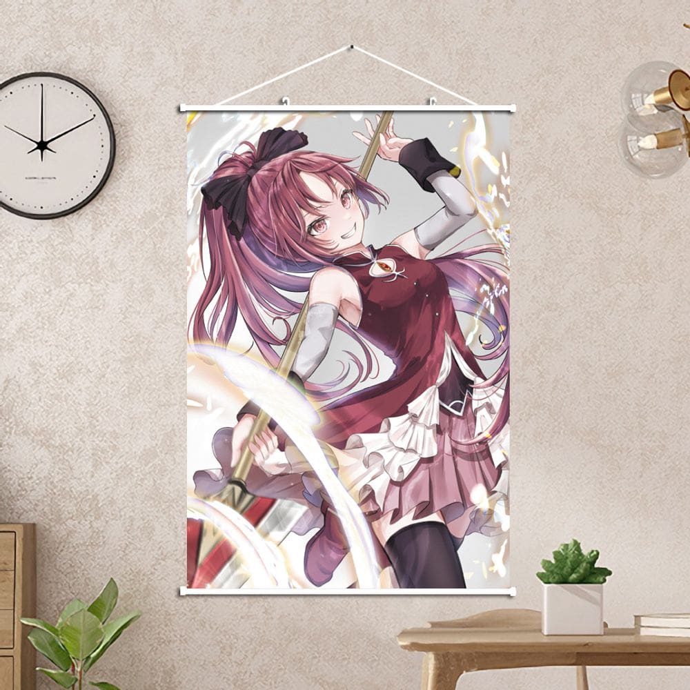 Imagem de pintura de parede Madoka Kaname Anime 40x60cm