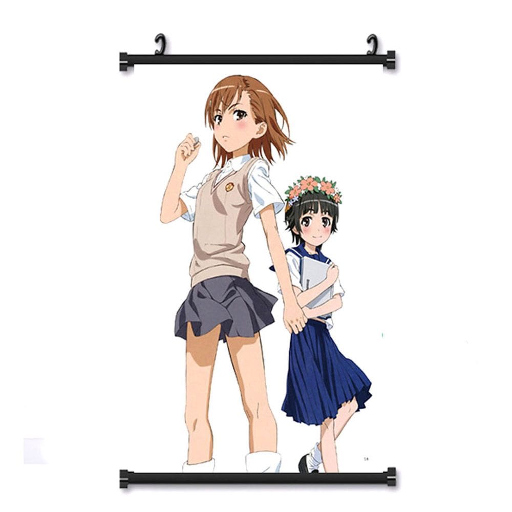 Arte de parede em tela A Certain Magical Index Mikoto Misa 40x60cm
