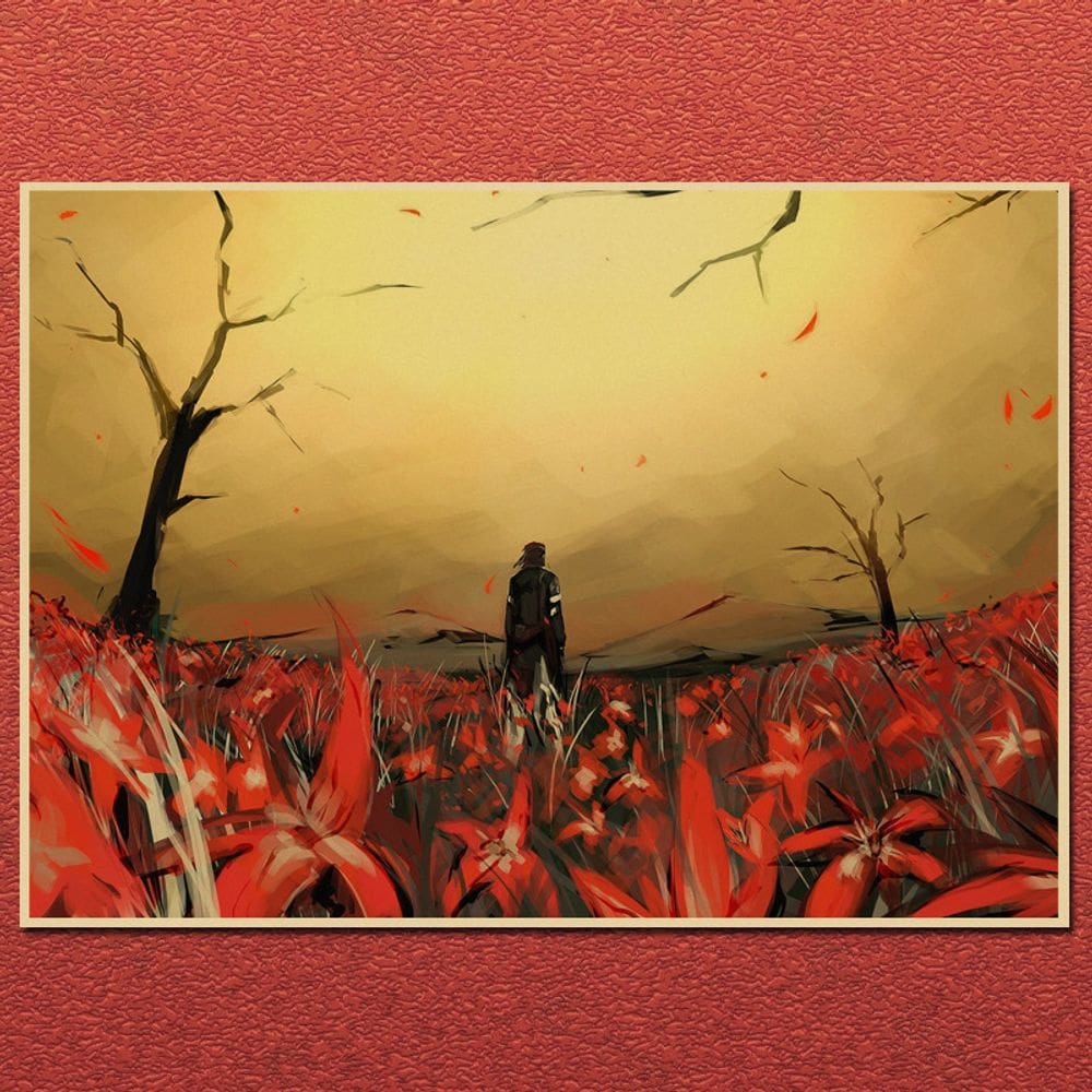 Impressão artística vintage de hip hop do pôster Nujabes para decoração de casa