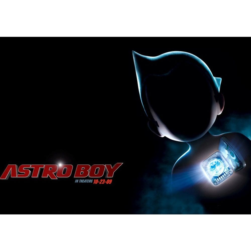 Pôster Astro Boy Movie ideal para quartos infantis 30x42cm