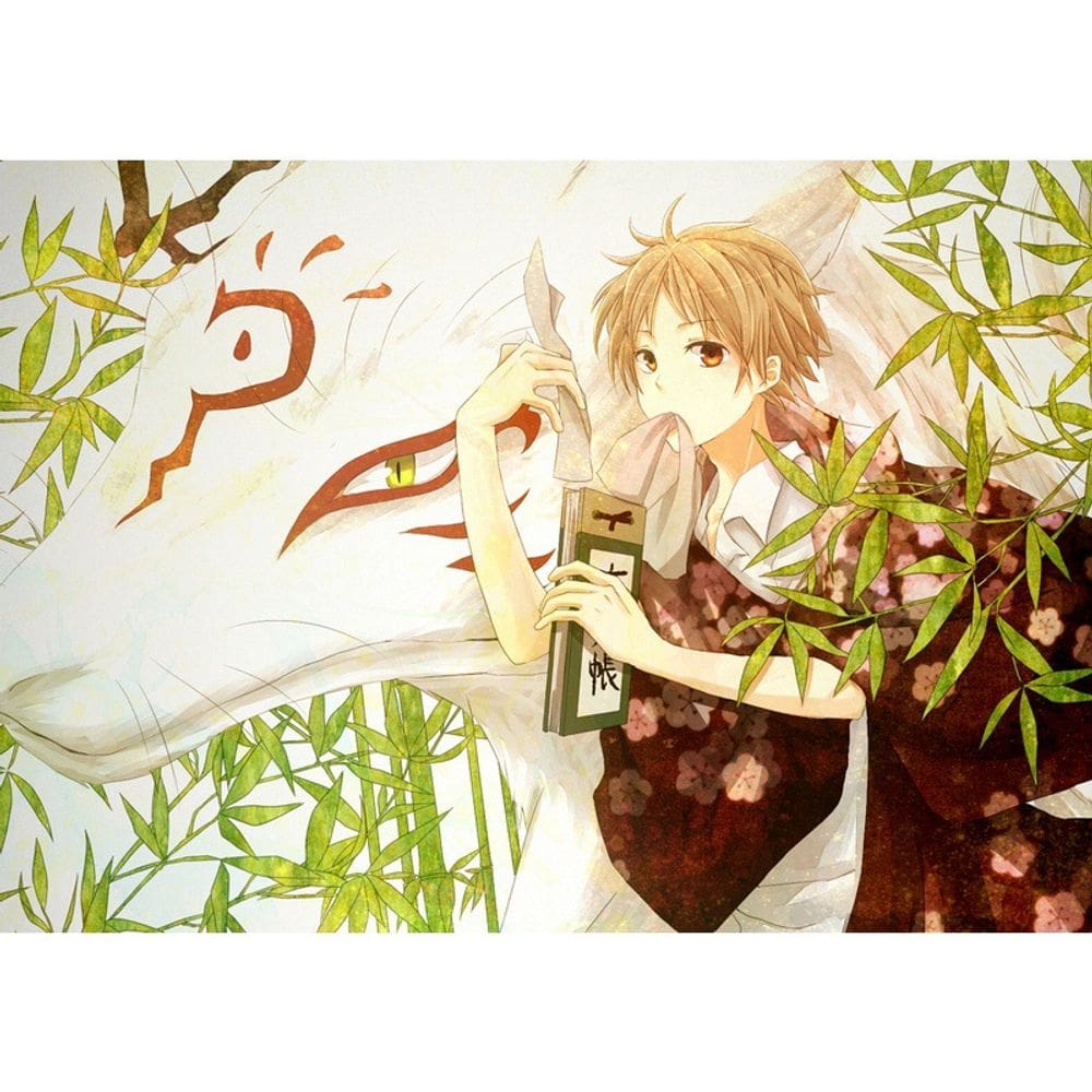 Pôster pintando o livro dos amigos de Natsume, anime 30x42cm