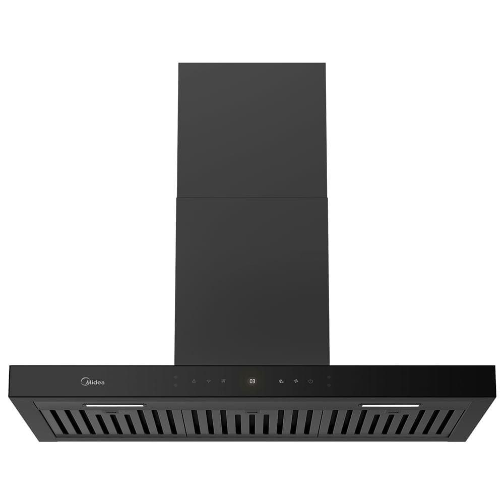 Coifa de Parede Midea 90cm Smart Pro Touch Preta - MH90M77