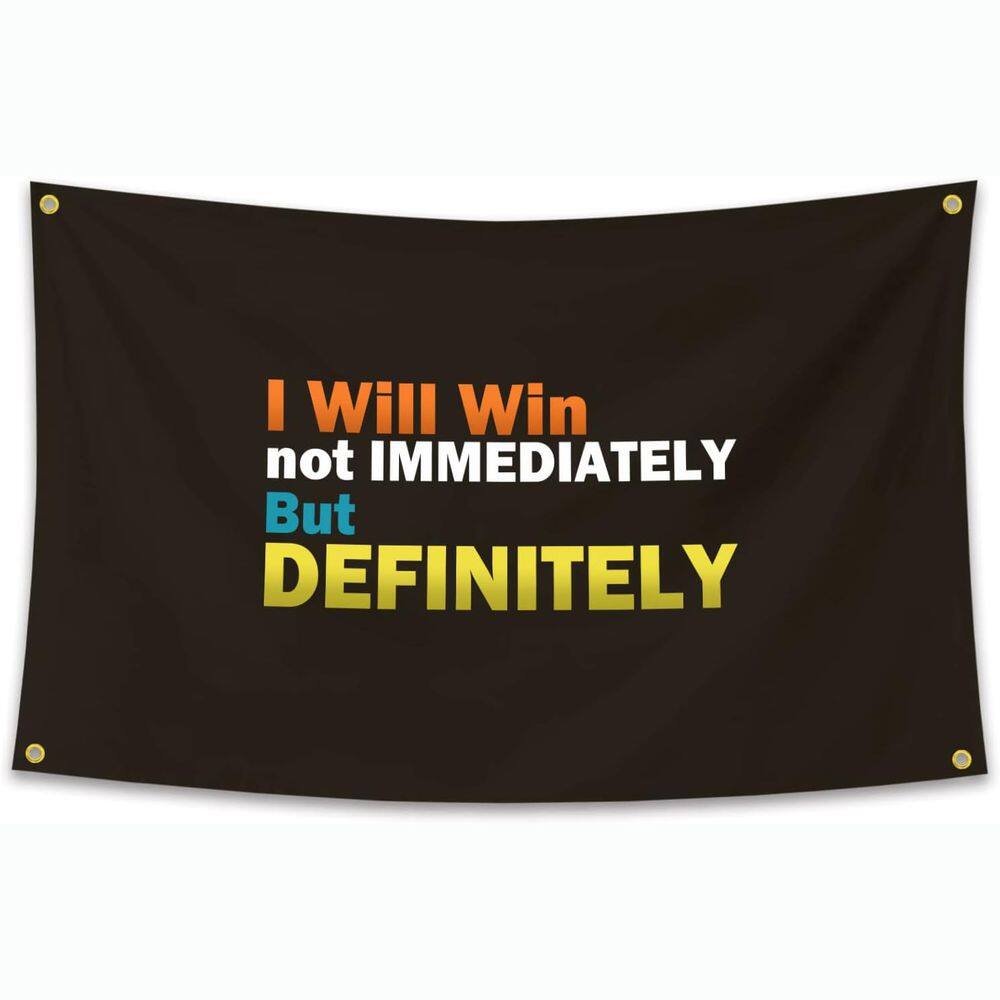 Tapeçaria de parede I Will Win Motivational 100x150cm