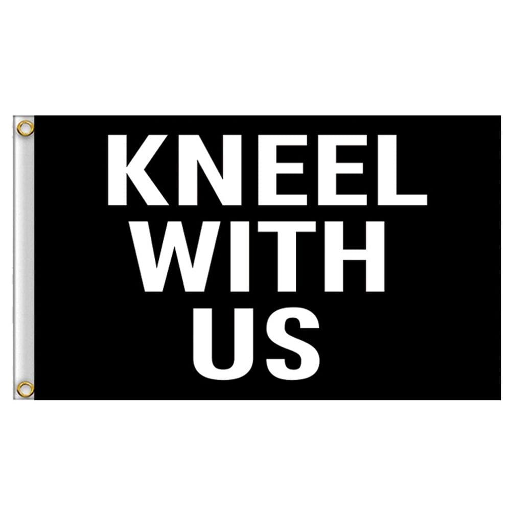 Tapeçaria para pendurar na parede, ajoelhe-se conosco 100% poliéster 100x150cm