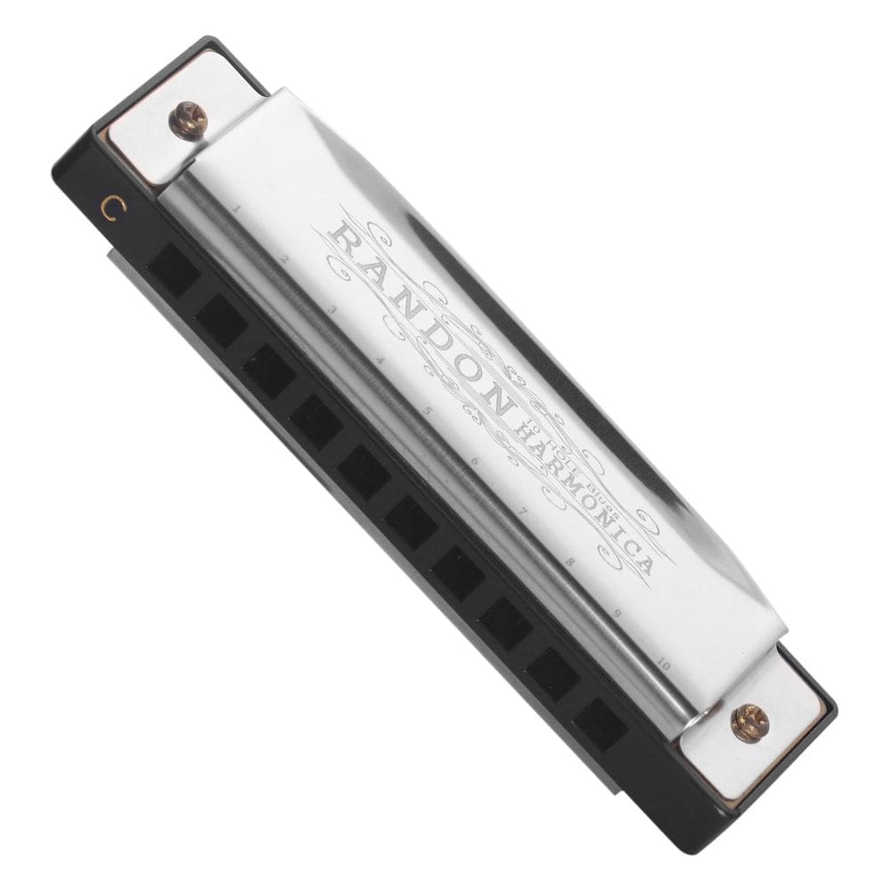 Gaita Randon Dó 10 Furos Prata com Estojo
