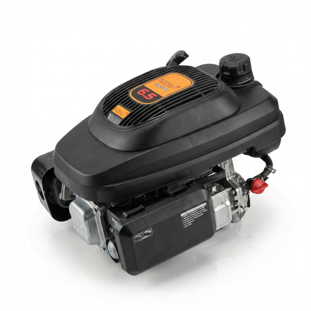 Motor Estacionário Gasolina Vertical BFG 6.5HP 4T Com Freio Motor Buffalo