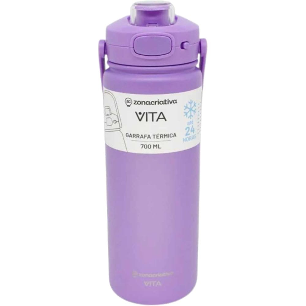 Garrafa Térmica Vita Açai 700ml - Zonacriativa