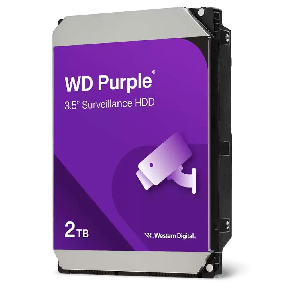 HD Western Digital Surveillance WD Purple 2TB, 3.5” SATA III 6Gb/s, 5.400 RPM, 64MB Cache - WD23PURZ